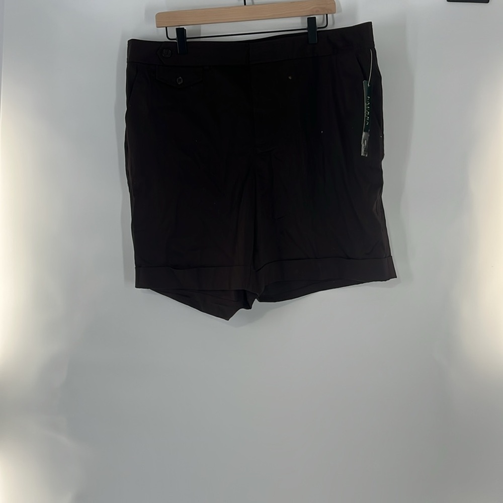 Ralph Lauren Black Shorts Size 18 NWT